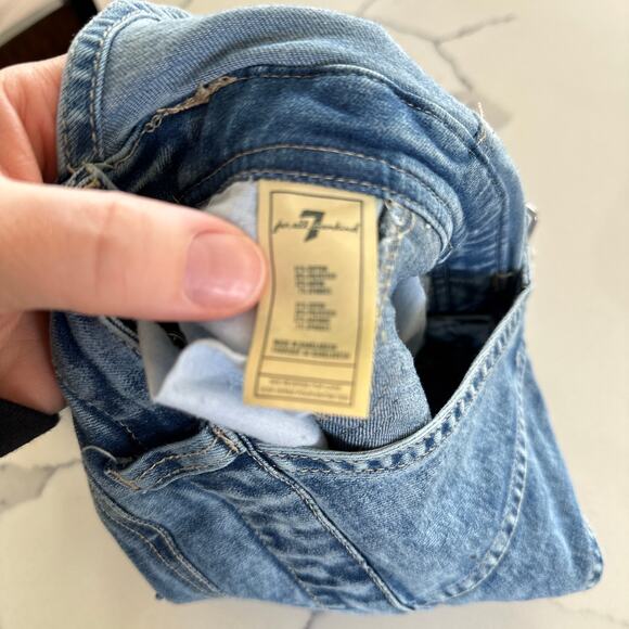 H&M Denim Jumper Dress with Heart Pocket - Size 2-3 Years - Picture 5 of 6